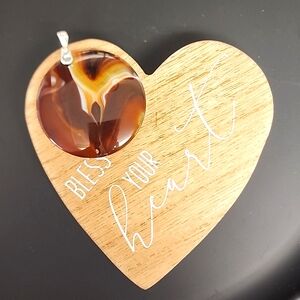 🤎🤍 Brazilian Agate cabochon